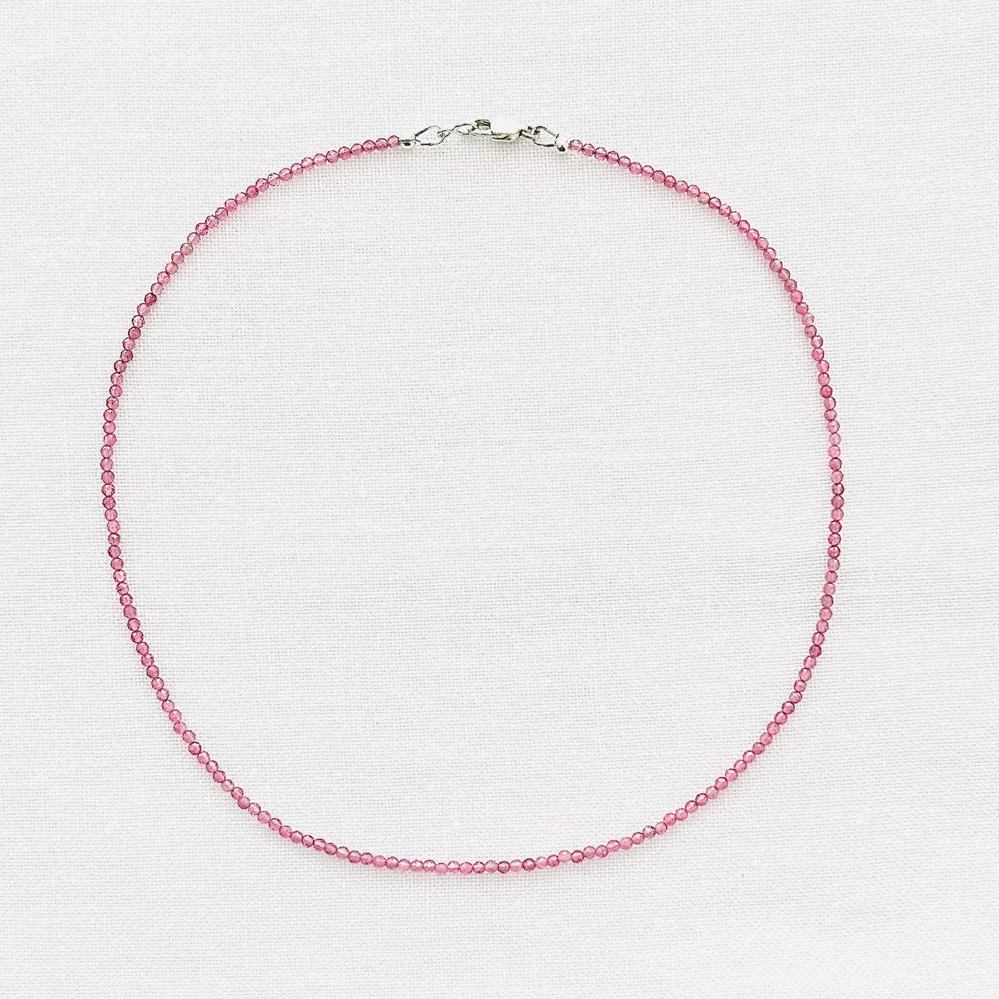 Pink Tourmaline Necklace