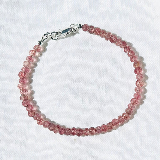 Strawberry Quartz bracelet